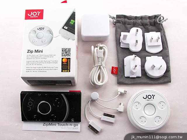 Joy Zip Mini磁吸式充電器 支援多行動裝置充電
