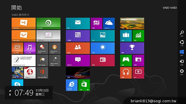 Sony VAIO Fit系列平板筆電 輕鬆翻面變換使用 Sony VAIO Fit系列平板筆電 輕鬆翻面變換使用
