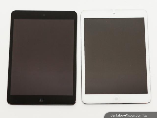蘋果小平板iPad mini Retina、iPad mini兄弟比拼