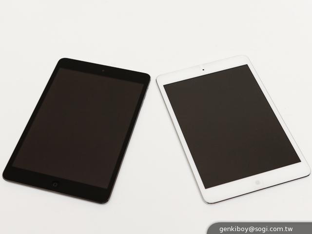 蘋果小平板iPad mini Retina、iPad mini兄弟比拼