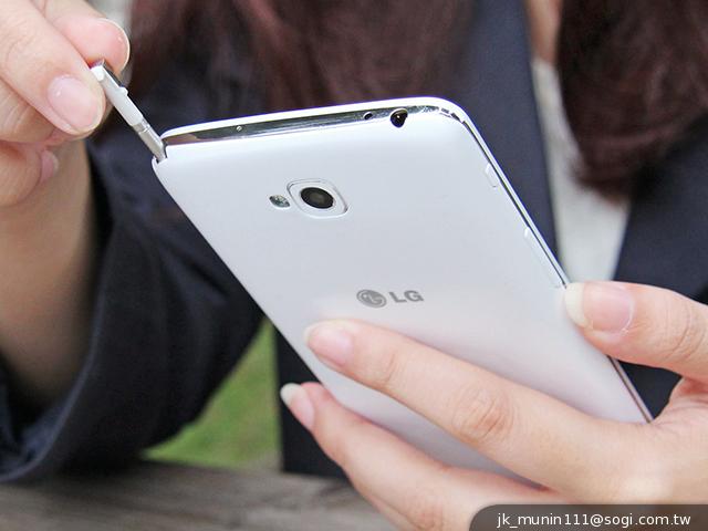 5.5吋LG G Pro Lite 不NG觸控筆隨寫、操作新體驗
