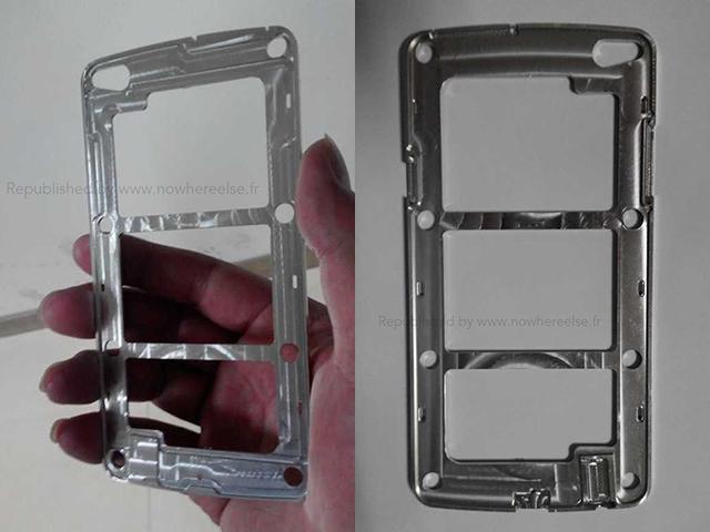 疑三星S5金屬框架流出 螢幕採5吋以上？