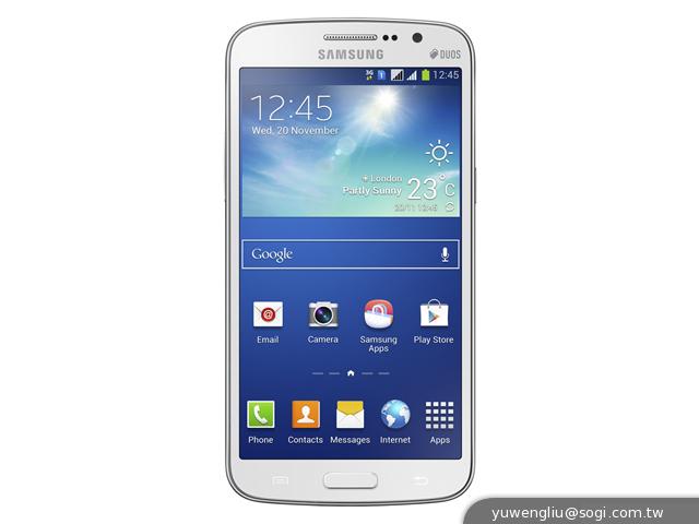 三星發表GALAXY Grand 2 中階5.25吋四核機