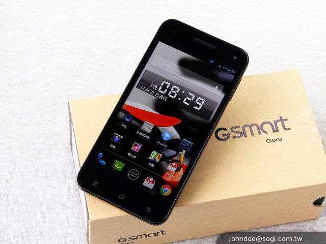薄、還有2G RAM！高CP值GSmart Guru實測
