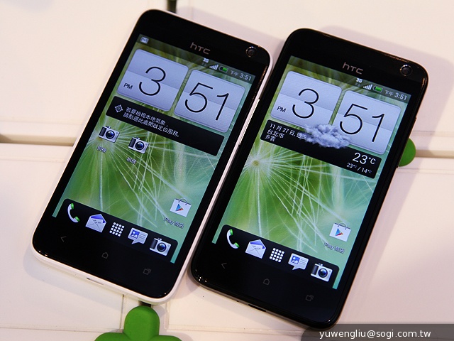 HTC攜手電信三雄推Desire系列手機 實機動手玩