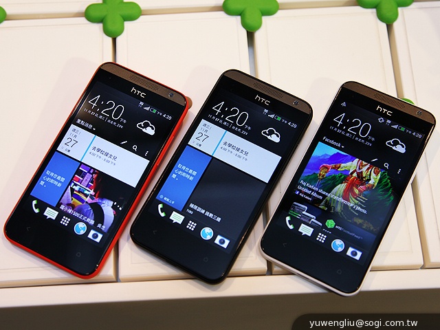 HTC攜手電信三雄推Desire系列手機 實機動手玩