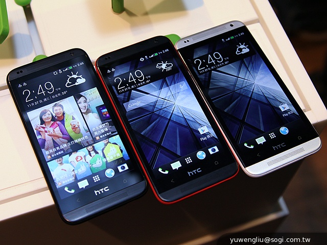 HTC攜手電信三雄推Desire系列手機 實機動手玩