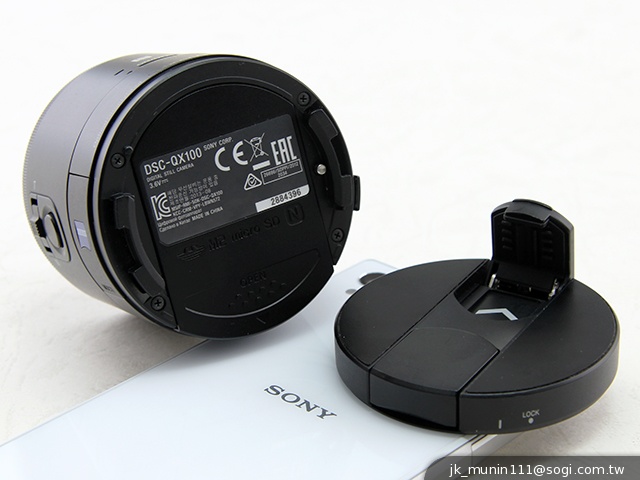 索尼QX100相機 20.2MP外掛手機 化身專業攝手
