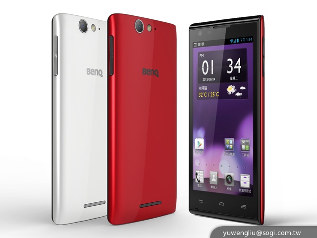 BenQ F3上市 1300萬相機+四核心八千有找