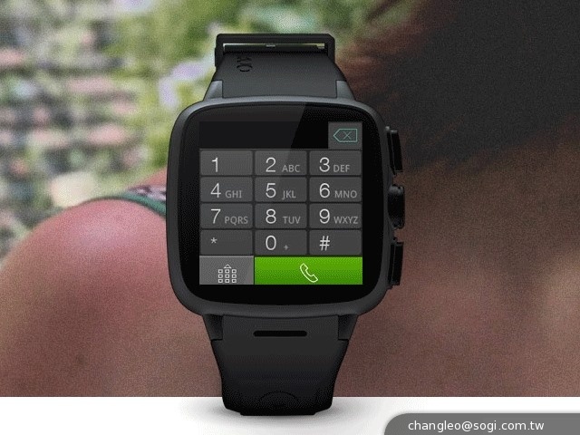 Omate智慧手錶 採用MT6572晶片 支援3G通話