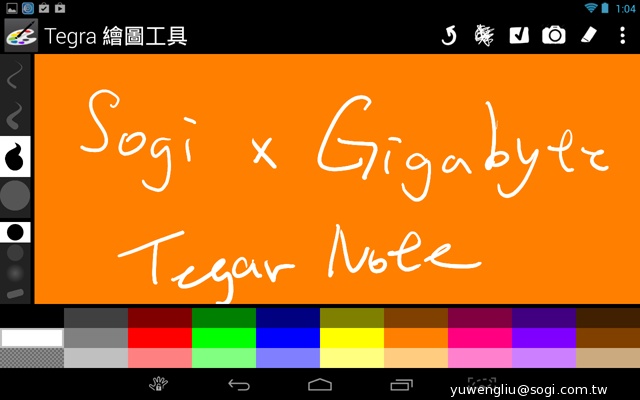 NVIDIA Tegra Note 7動手玩 預購6990元送皮套【102資訊月】