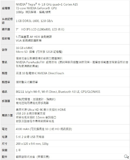 NVIDIA Tegra Note 7動手玩 預購6990元送皮套【102資訊月】