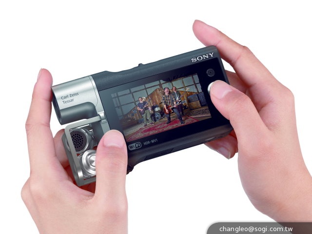 Sony HDR-MV1數位攝影機 支援NFC、Wi-Fi 台灣售10980