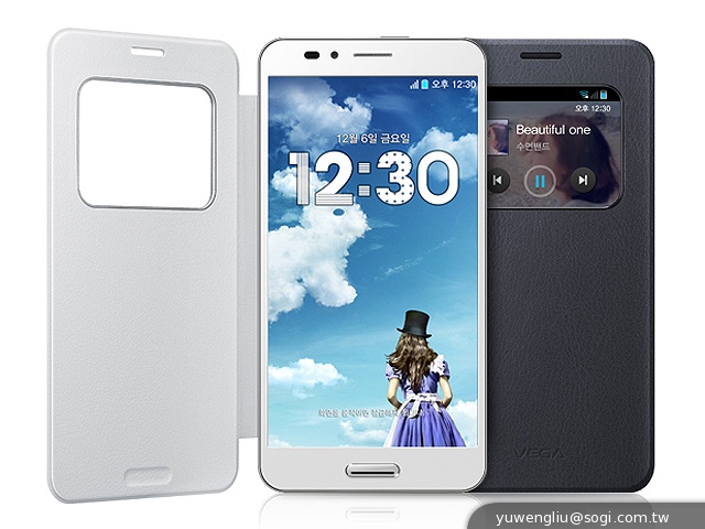 5.6吋指紋辨識機Pantech Vega Secret Up發表