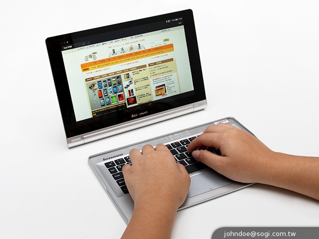 三段變身！有腳的平板Lenovo Yoga Tablet 10