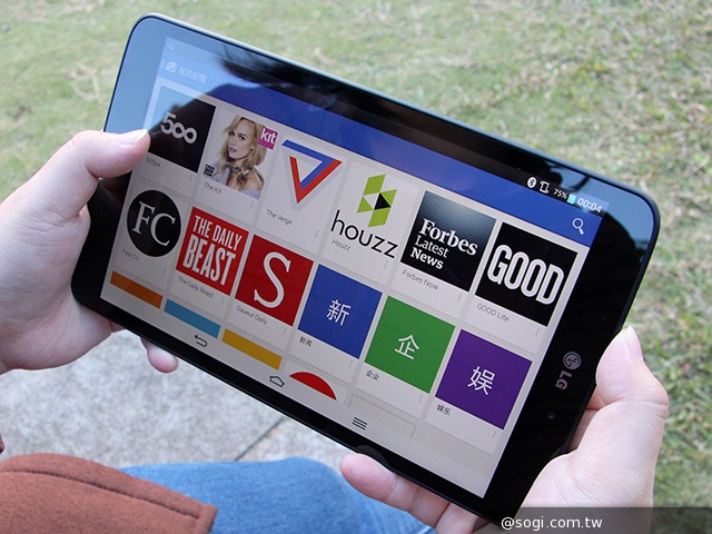大螢幕、好持握！完全掌握LG G Tablet 8.3平板