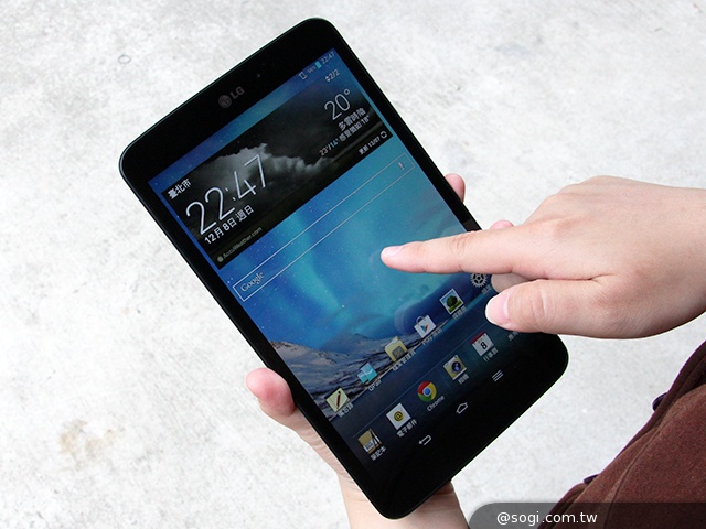 大螢幕、好持握！完全掌握LG G Tablet 8.3平板