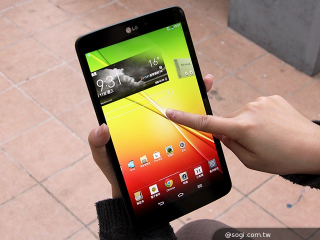 大螢幕、好持握！完全掌握LG G Tablet 8.3平板