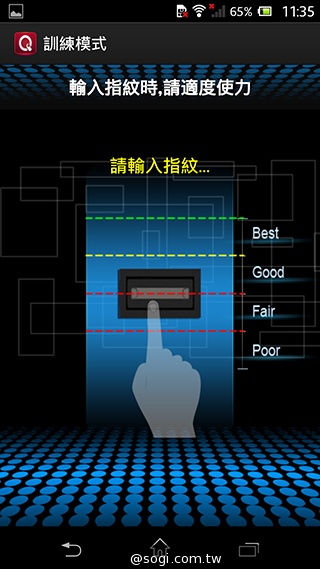 PrivacQ Q-Key 180 Mini指紋加密 確保手機資料安全