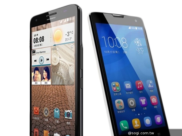 華為榮耀系列honor 3X/3C新機發表 鎖定小米/紅米手機