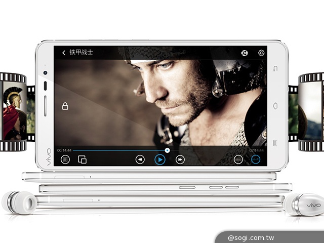 2K螢幕手機Vivo Xplay 3S發表 售約1萬7台幣