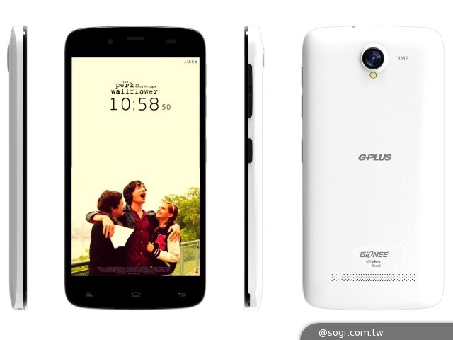 5吋雙卡機G-Plus E3+搭高通驍龍400四核 1月開賣 5吋雙卡機G-Plus E3+搭高通驍龍400四核 1月開賣
