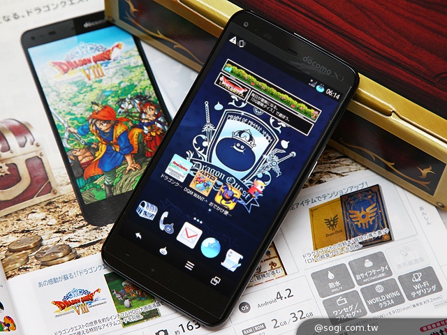 不朽經典加持 Sharp SH-01F勇者鬥惡龍限量版實測