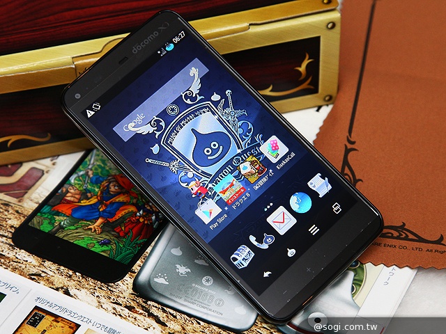 不朽經典加持 Sharp SH-01F勇者鬥惡龍限量版實測