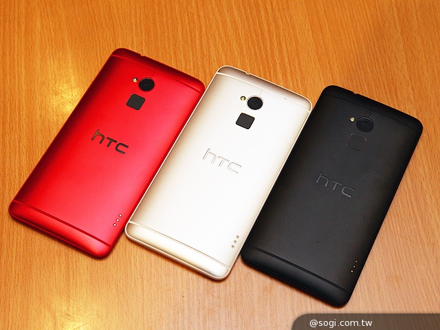 HTC One max魅麗紅、絕地黑雙色圖賞