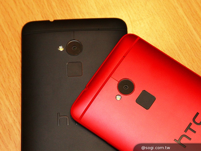 HTC One max魅麗紅、絕地黑雙色圖賞