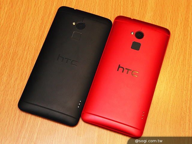 HTC One max魅麗紅、絕地黑雙色圖賞