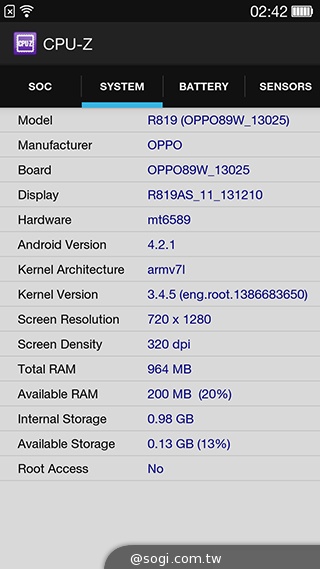 OPPO R819輕薄美型 四核雙卡機實測