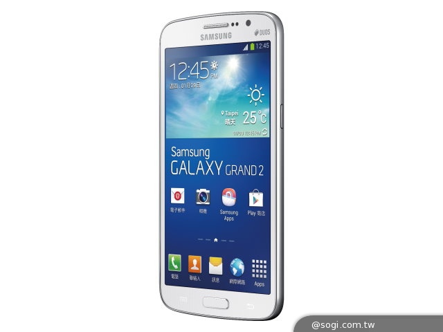 三星GALAXY Grand 2雙卡機12900元 1月中開賣