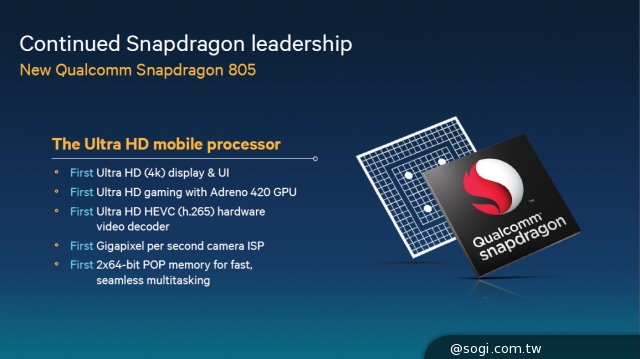 高通將展示Snapdragon 805聲波手寫及相機應用【CES 2014】