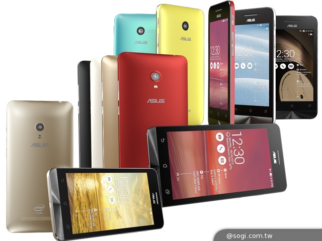 華碩發表ZenFone新系列3新機 均搭Intel處理器【CES 2014】