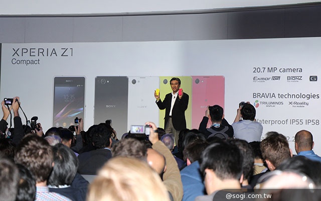索尼Xperia Z1 Compact輕旗艦、配件裝置齊發表【CES 2014】