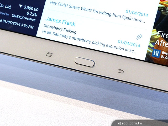 新介面、高規格 三星TabPRO 10.1/8.4跨海動手玩【CES 2014】