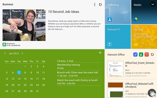 新介面、高規格 三星TabPRO 10.1/8.4跨海動手玩【CES 2014】