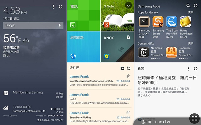 新介面、高規格 三星TabPRO 10.1/8.4跨海動手玩【CES 2014】