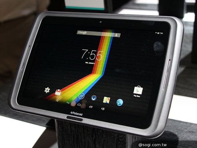 寶麗來Socialmatic相機現身 手機、平板同步展出【CES 2014】