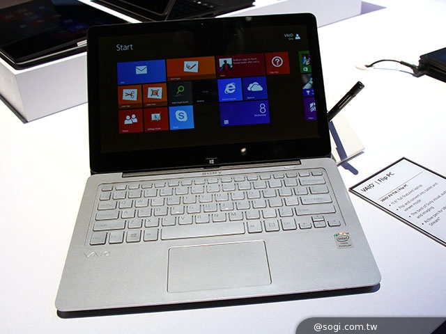 索尼推VAIO系列新品Fit 11A 售約2萬4台幣【CES 2014】 索尼推VAIO系列新品Fit 11A 售約2萬4台幣【CES 2014】