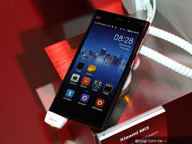 小米手機3美國亮相 高通驍龍800效能簡測【CES 2014】