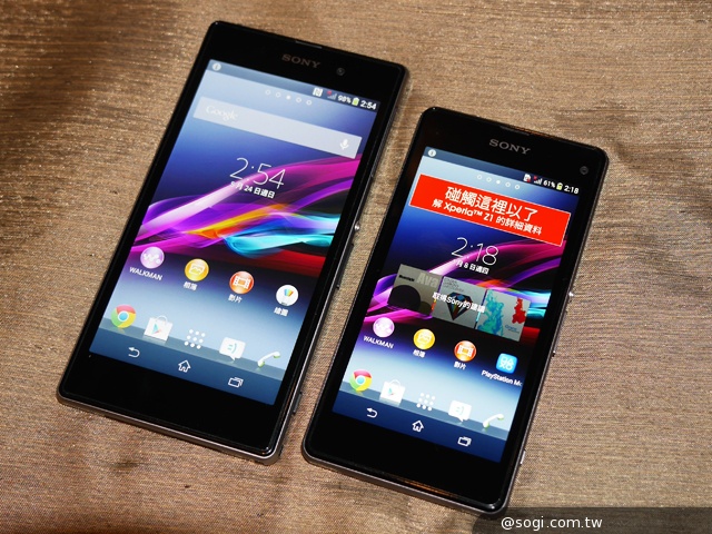 Sony Xperia Z1 Compact輕旗艦登台 宛如小一號Z1