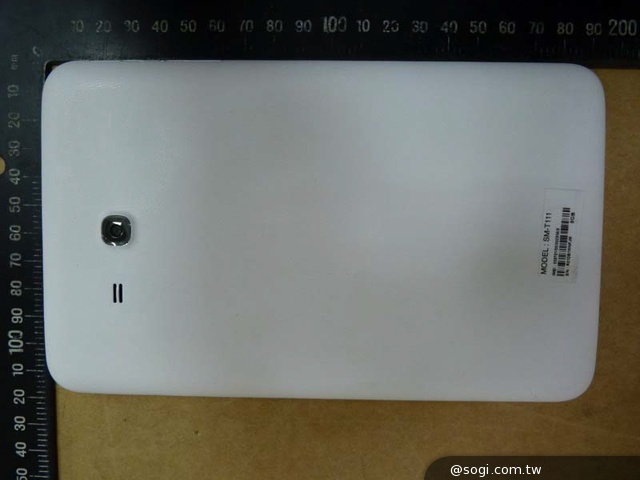 三星GALAXY Tab 3 Lite外型曝光 3G版現身NCC 三星GALAXY Tab 3 Lite外型曝光 3G版現身NCC