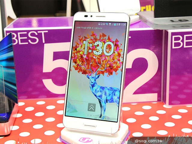 5.6吋LTE-A手機Pantech Vega Secret Up 支援指紋辨識