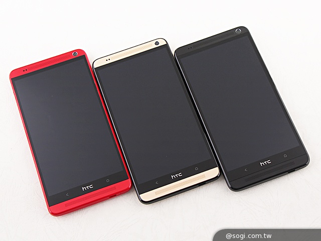 宏達電巨神兵 HTC One max金、紅、黑新色報到！