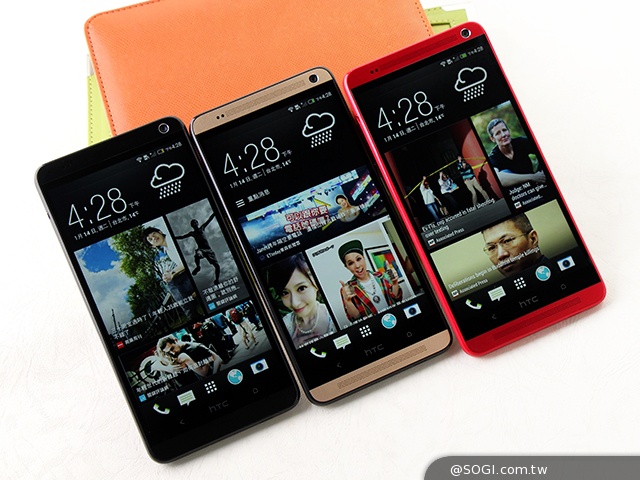 宏達電巨神兵 HTC One max金、紅、黑新色報到！