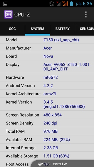 5吋雙卡入門機Acer Liquid Z5 首創快易鍵功能
