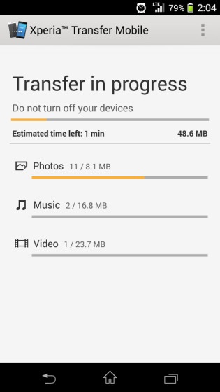 Xperia Transfer Mobile上架！iPhone資料移轉免煩惱
