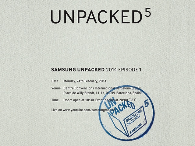 重回MWC 三星GALAXY S5預計2/24登場